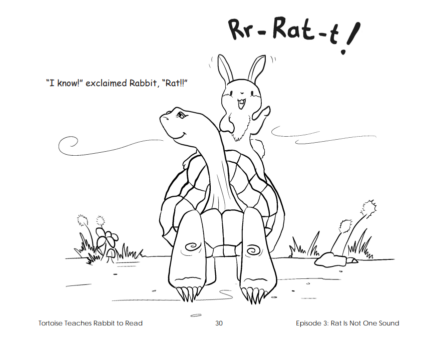 Tortoise Teaches Rabbit to Read